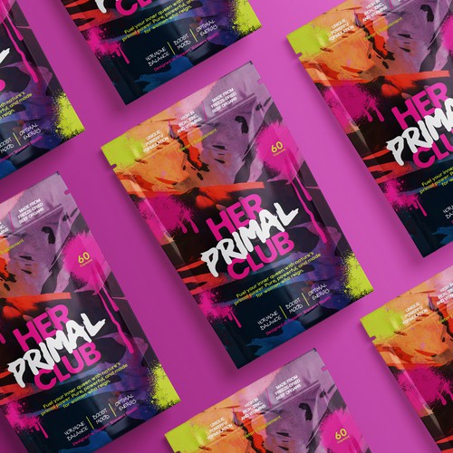 Packaging design for Her Primal Club
