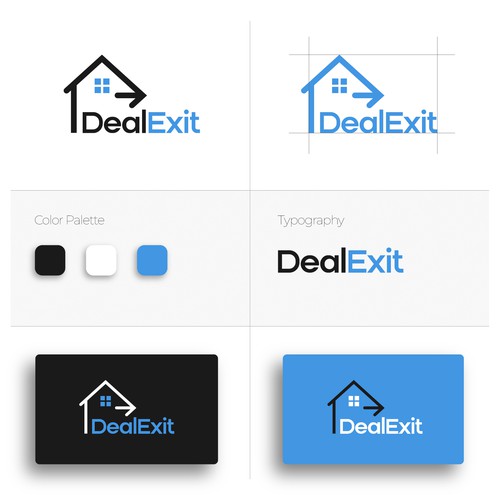 logo concept for DealExit