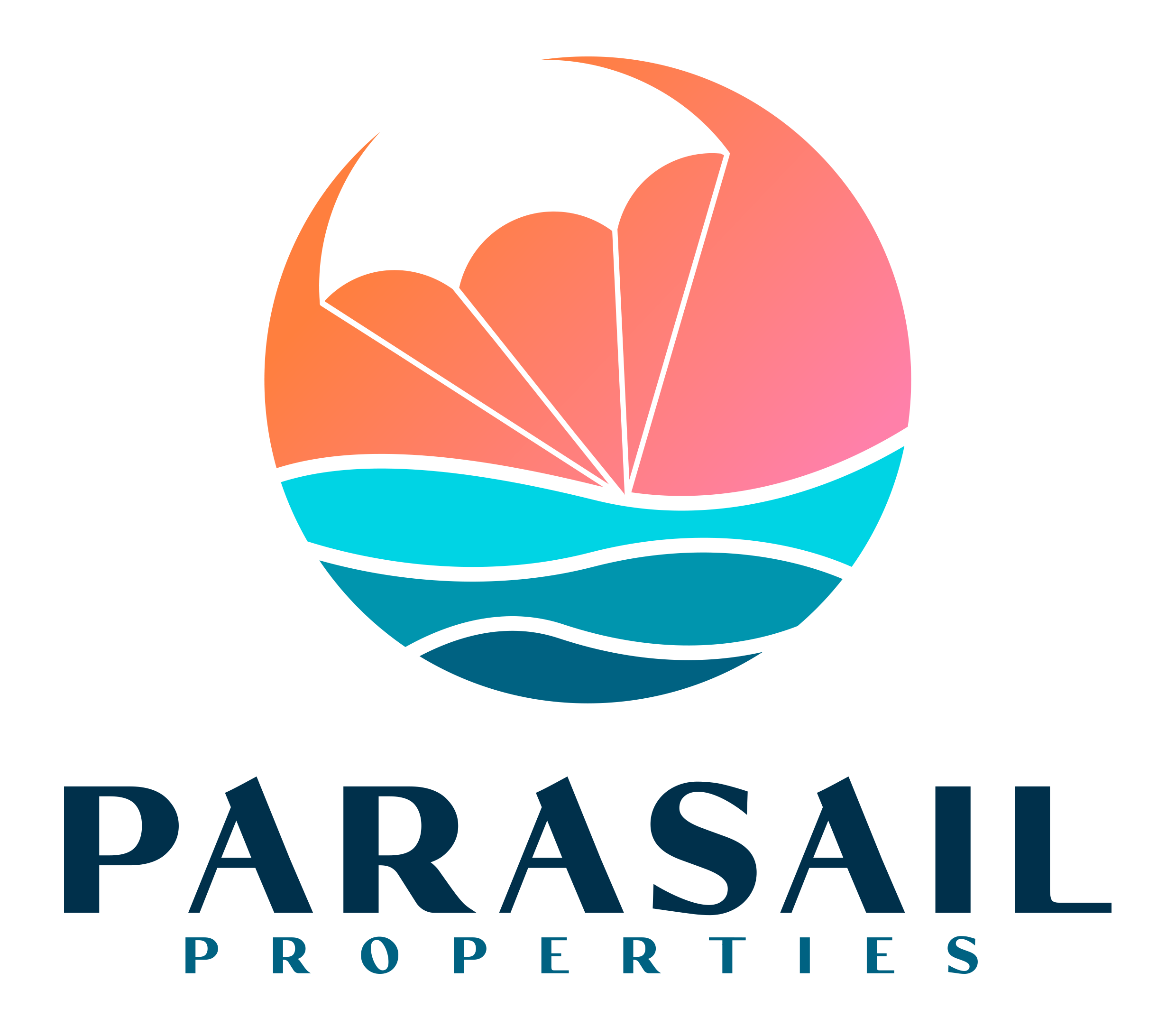 Looking for a warm, friendly logo that is bright and reminiscent of parasailing in Florida.
