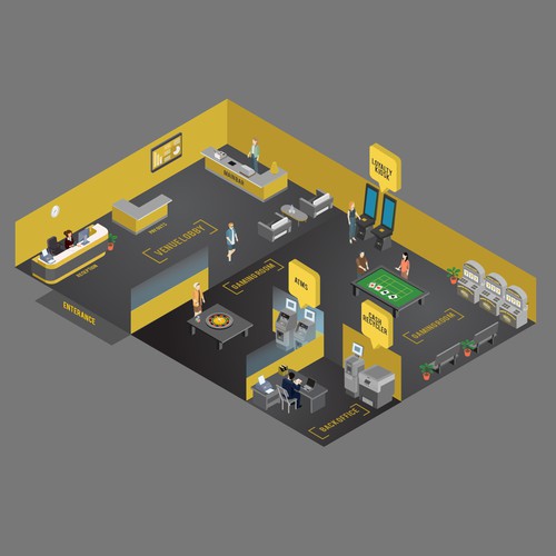 Isometric design 