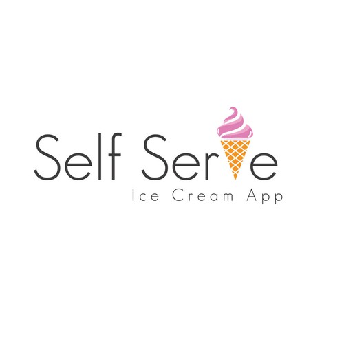 Self Serve Ice Cream App design