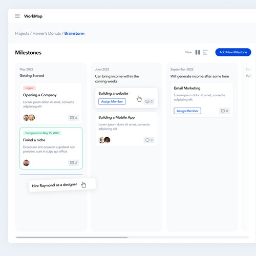 Project management software 