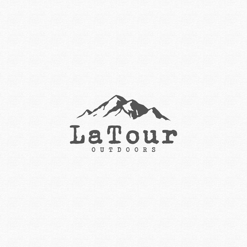 Vintage and Classic Mountain Logo