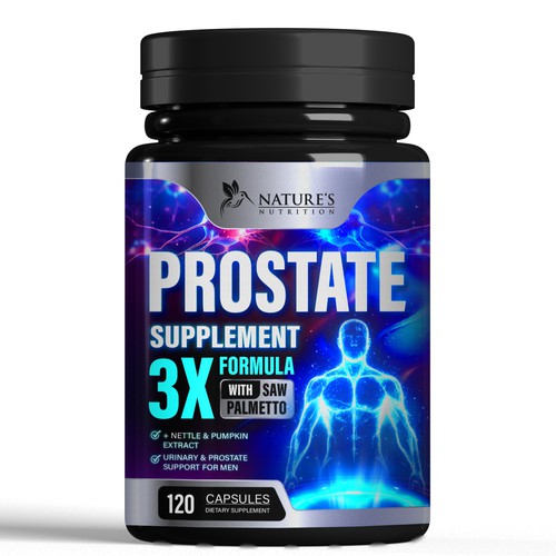 Label design for Prostate supplement