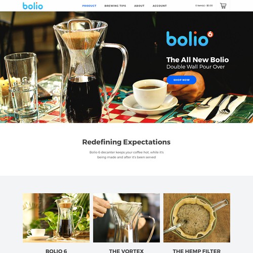 Bolio Website
