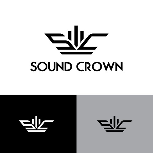 Sound Crown Logo Concept