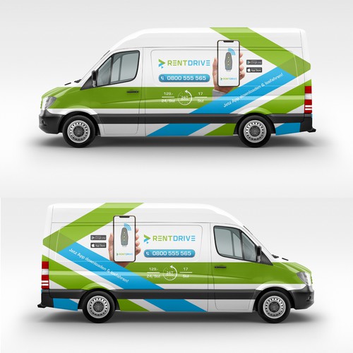 Van Car Wrap Design