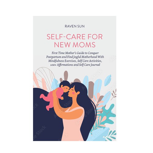 Book cover for self-care book for moms