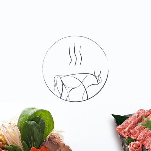 Picasso style identity for shabu shabu chain