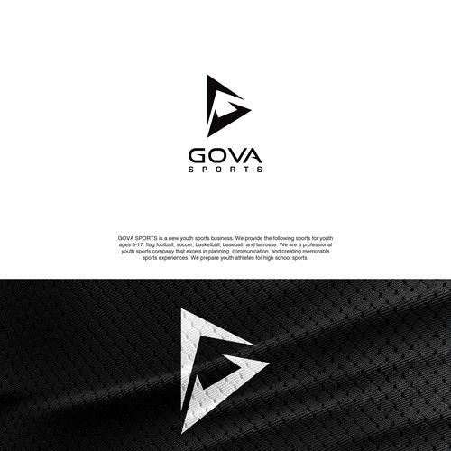 ICONIC logo concept for GOVA SPORTS.