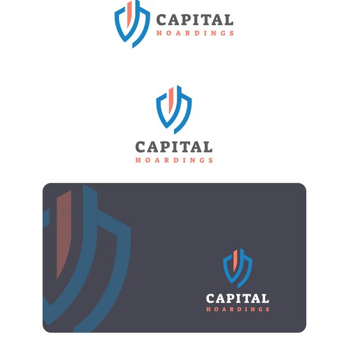 Logo for safety hoarding  company