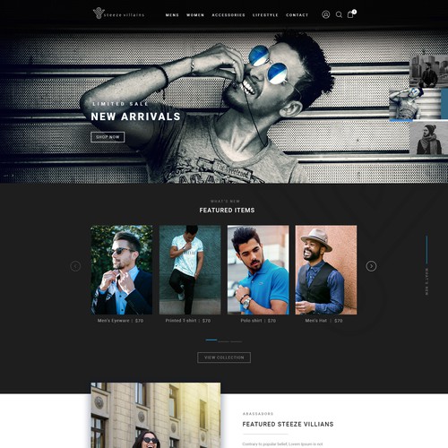 Fashion Web Design