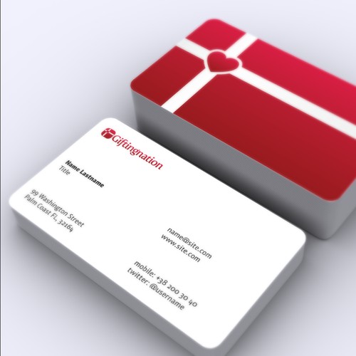 New logo and business card wanted for Giftingnation