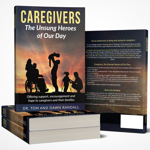 Caregivers - book cover design