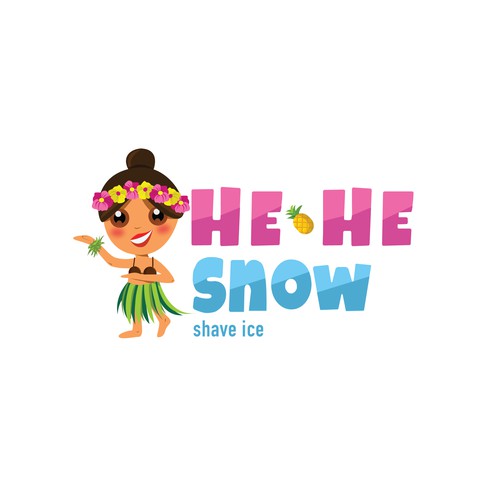 logo design for shaved ice