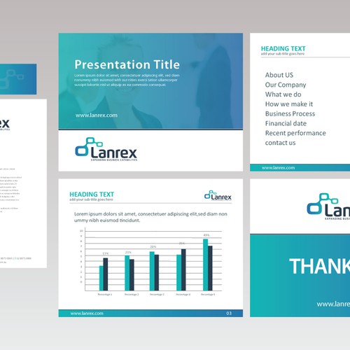business card letterhead PowerPoint template Report template (in word)