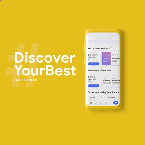 Besjobs.eu App redesign