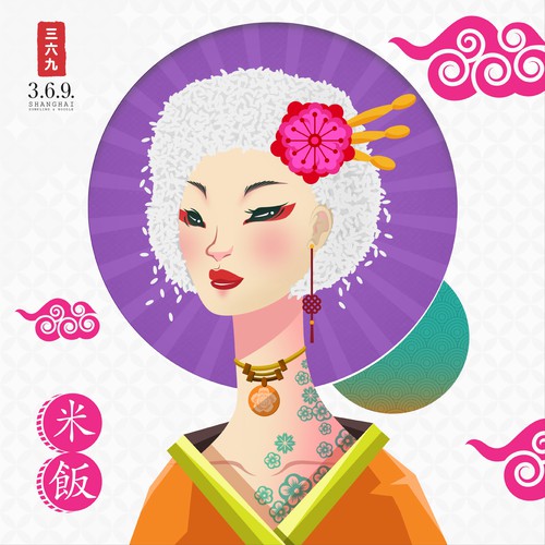 Character icon design for 3.6.9 Shanghai resto