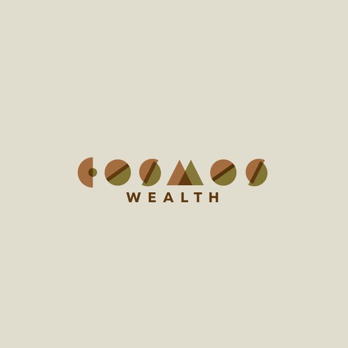 Cosmos Wealth — Modular Logo System Inspired by Universal Geometry