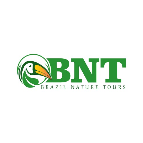 Concept logo for a quality wildlife tour company in Brazil