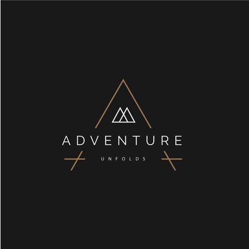 Adventure Unfolds Logo Design 