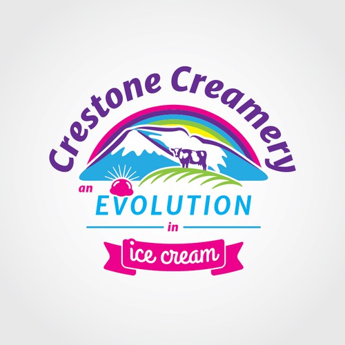 Logo concept for ice cream