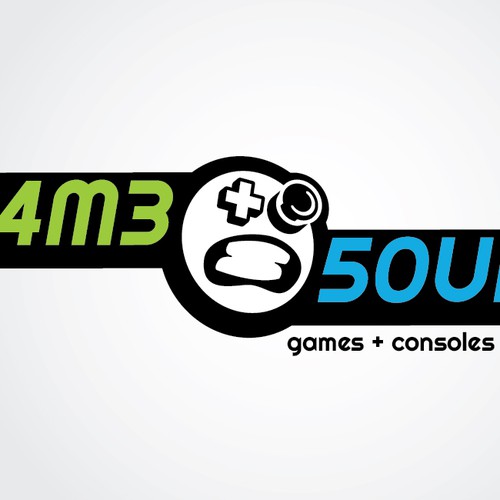 Videogame store logo