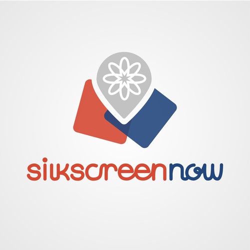 Initial logo concept for SilkScreenNow