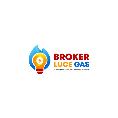 Design Logo Broker Luce Gas