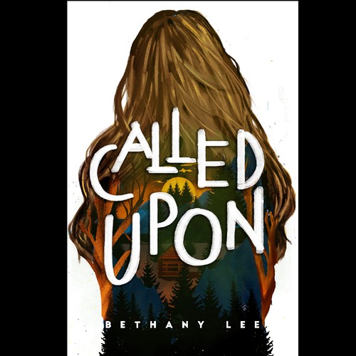 Mysterious dark fiction book cover