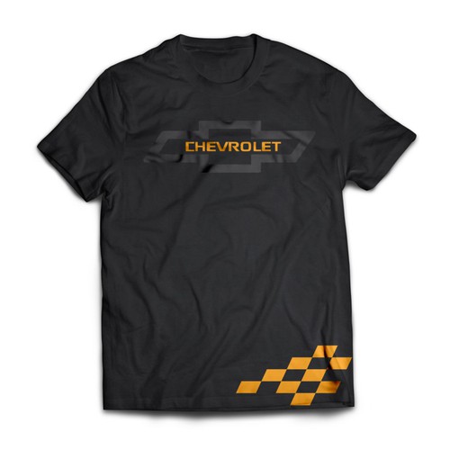 Create a simple, stylish CHEVROLET MENS TSHIRT design