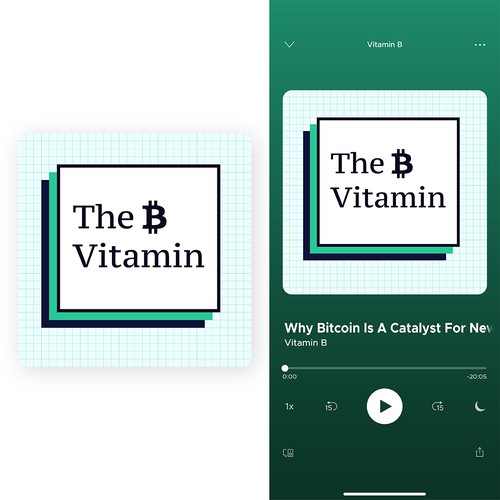 The B Vitamin podcast logo