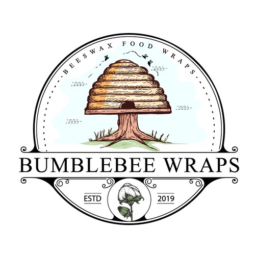 Vintage Logo for Bumblebee Wrap