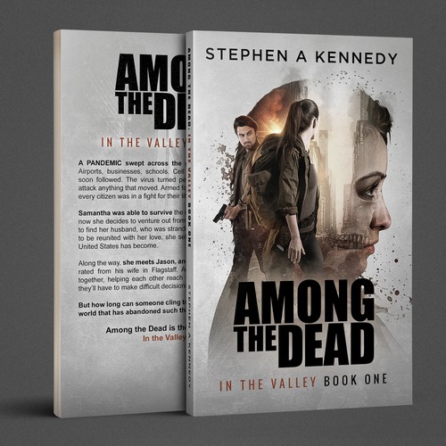 "Among the Dead" Book Cover Design