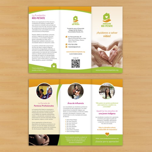 Brochure Fundación Rio Petate