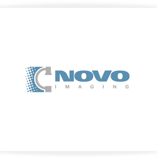 logo and business card for Novo Imaging