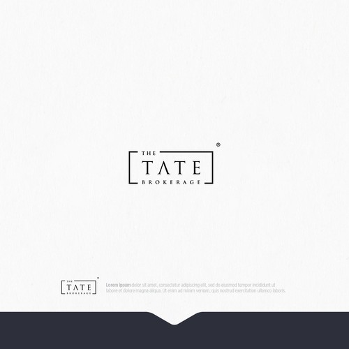 Logo & brand identity pack for 'The Tate Brokerage