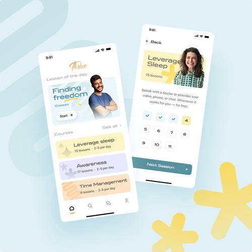 Education app design