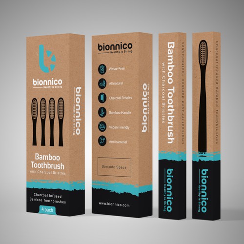 Packaging design for Bionnico