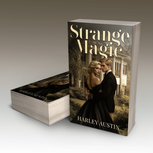 Mysterious cover for a paranormal romance