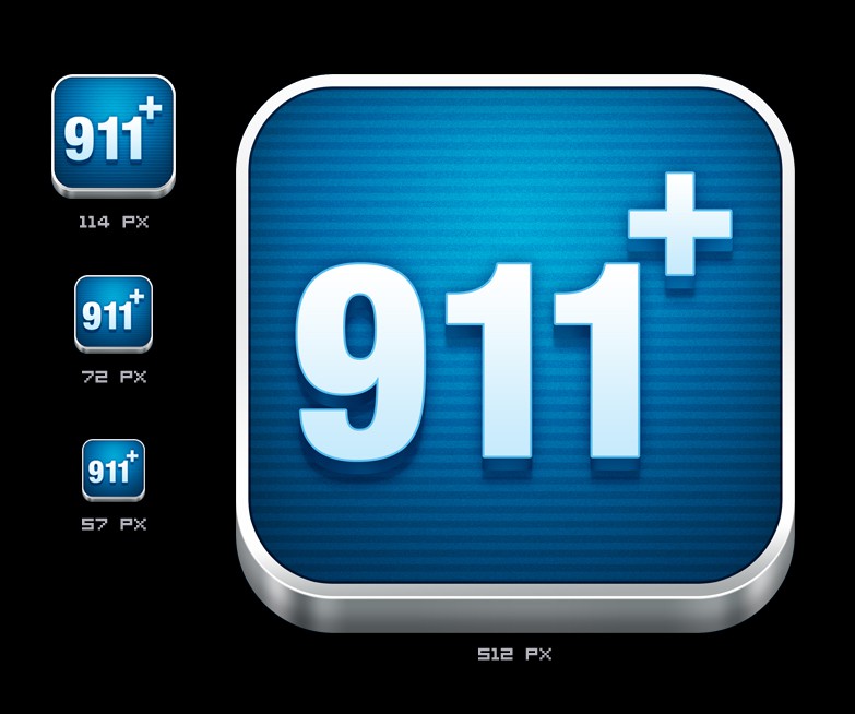 Life saving button and icon for Medlert iOS App