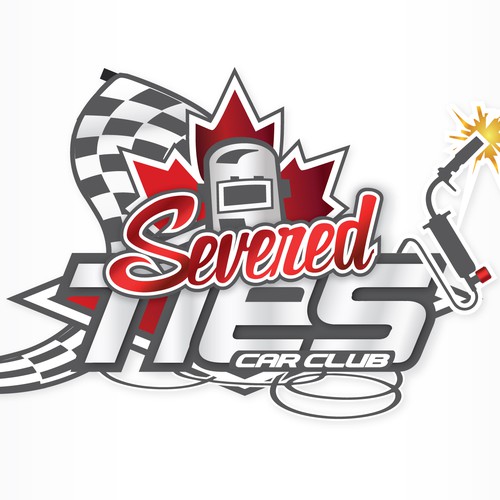 Decorating existing logo for car club 