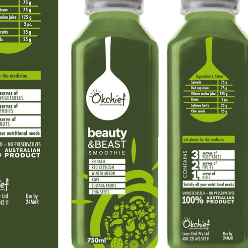 Veggie Smoothie »Okchief«