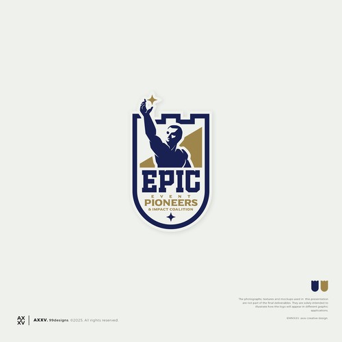 Logo design concept for Event Pioneers Impact Coalition