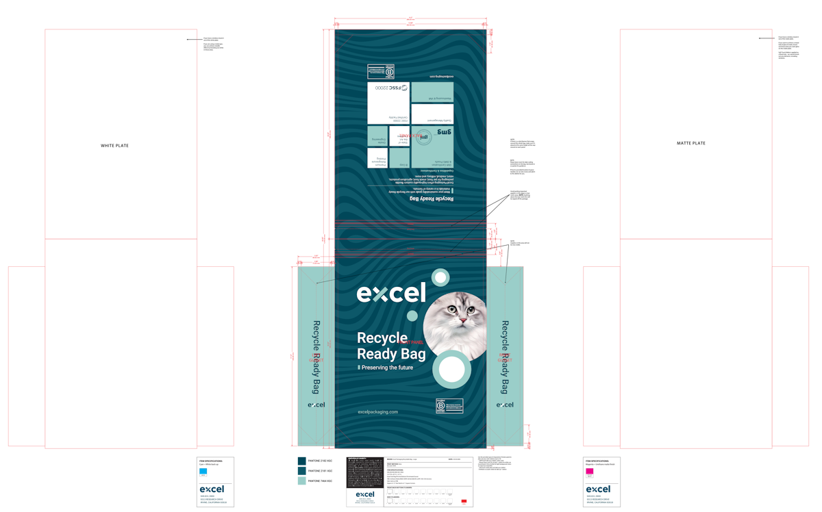 Large Bag Package Design
