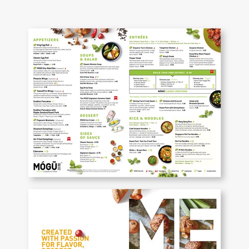 Menu Design