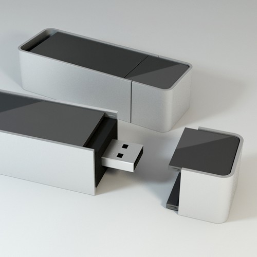 Create a Stylish Industrial Design For USB Drive