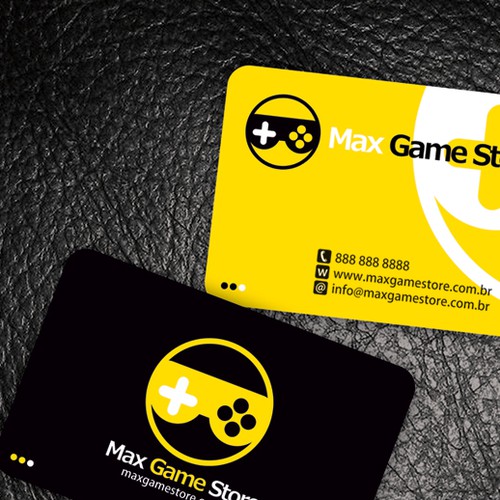 MAX GAME STORE - New logo and business card - Guaranteed money $