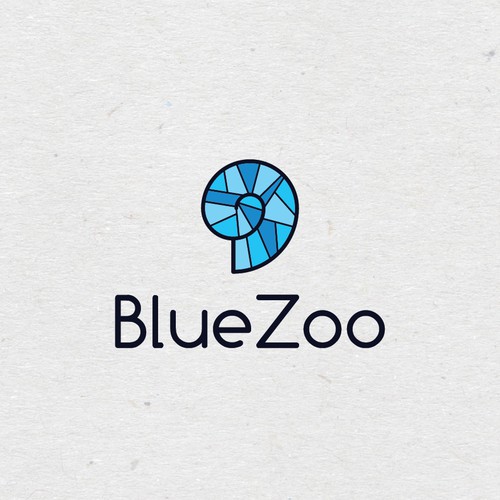 Logo for an interactive aquarium