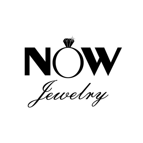 Now jewelry logo design